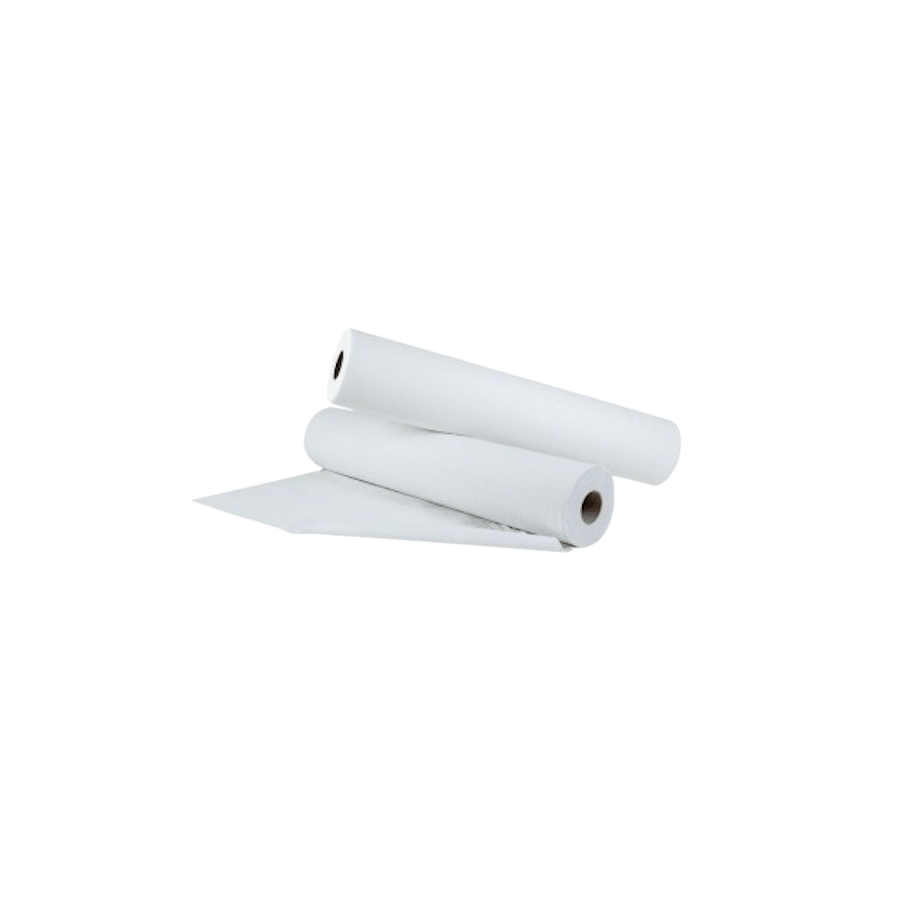 PAPEL CAMILLA ROLLO BLANCO BICAPA 2C 58 CM x 60 M C/6 UD