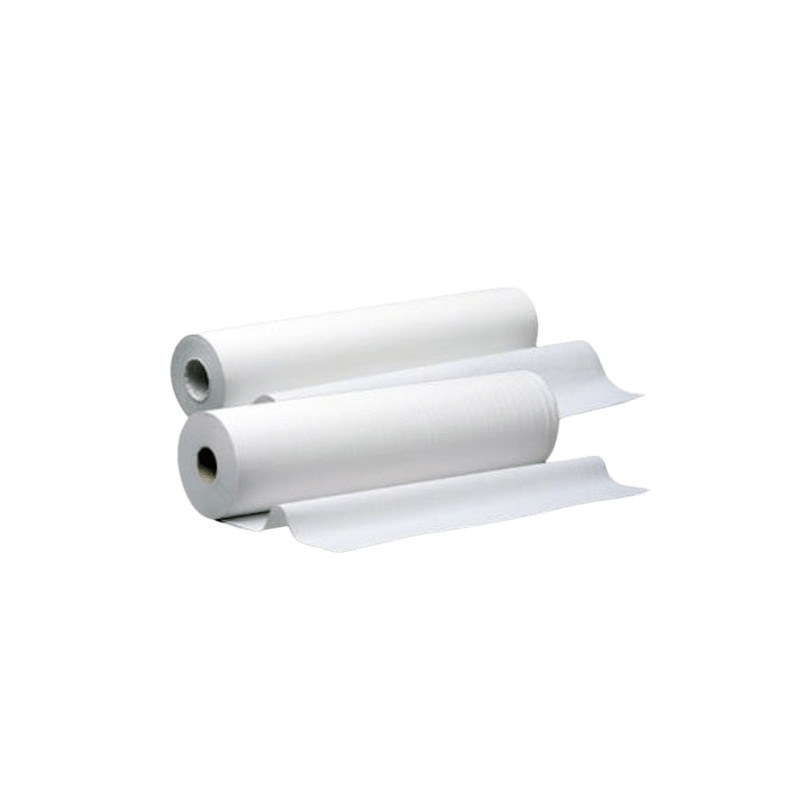 PAPEL CAMILLA BLANCO BICAPA 2C 58CMX60M C/8