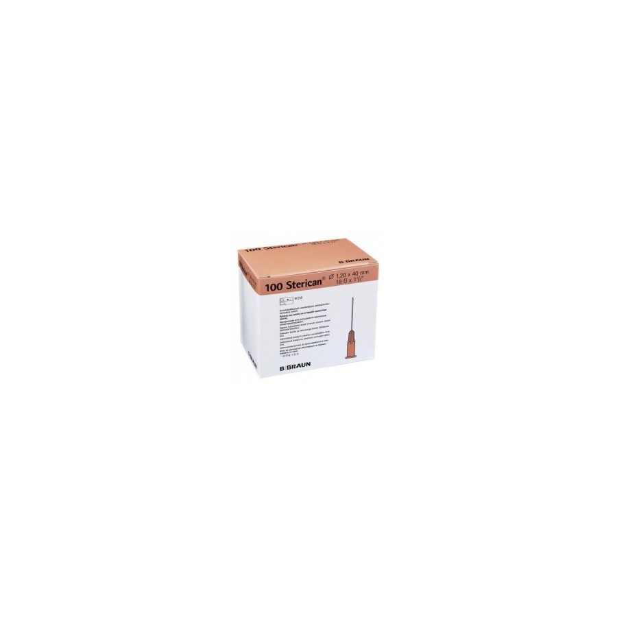AGUJA 1,20 x 40 mm 18G STERICAN