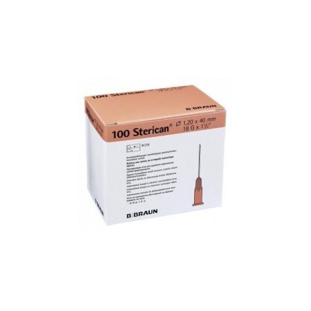 AGUJA 1,20 x 40 mm 18G STERICAN
