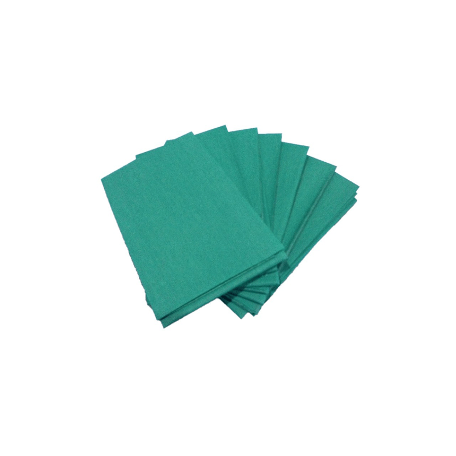 TALLA PLASTIFICADA VERDE 100 CM x 200 CM
