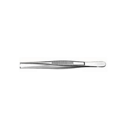 PINZA DISECCION CON DIENTES RECTA 14 cm