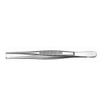 PINZA DISECCION CON DIENTES RECTA 14 cm