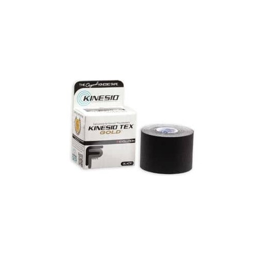 KINESIO TEX GOLD 5 m X 5 CM NEGRO