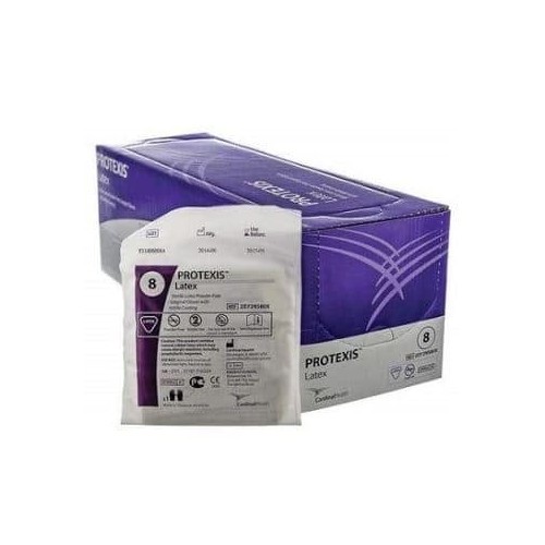GUANTE LATEX ESTERIL PROTEXIS T-6 S/2U CH