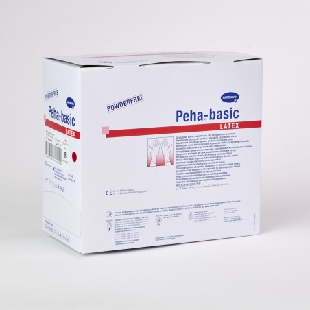 GUANTE LATEX ESTERIL PEHA BASIC en Masmedikal.es
