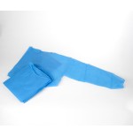 BATA DE TST CON PUÑO ELASTICO AZUL CLARO en Masmedikal.es