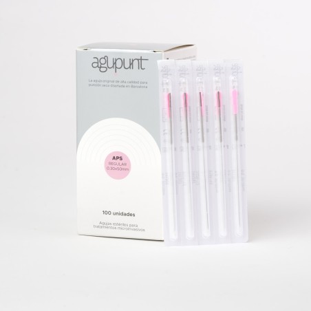 AGUJA PUNCION SECA C/GUIA 0,30X50MM C/100 en Masmedikal.es