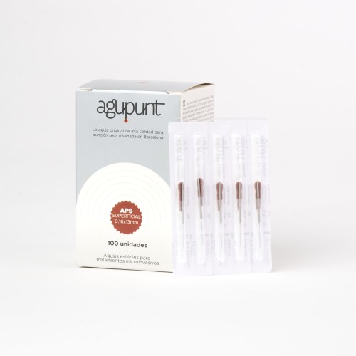 AGUJA PUNCION SECA C/GUIA 0,16X13 C/100 en Masmedikal.es