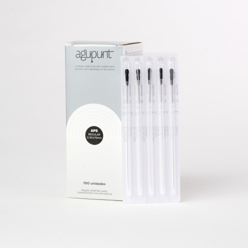 AGUJA PUNCION SECA C/GUIA 0,30X75 C/100 en Masmedikal.es