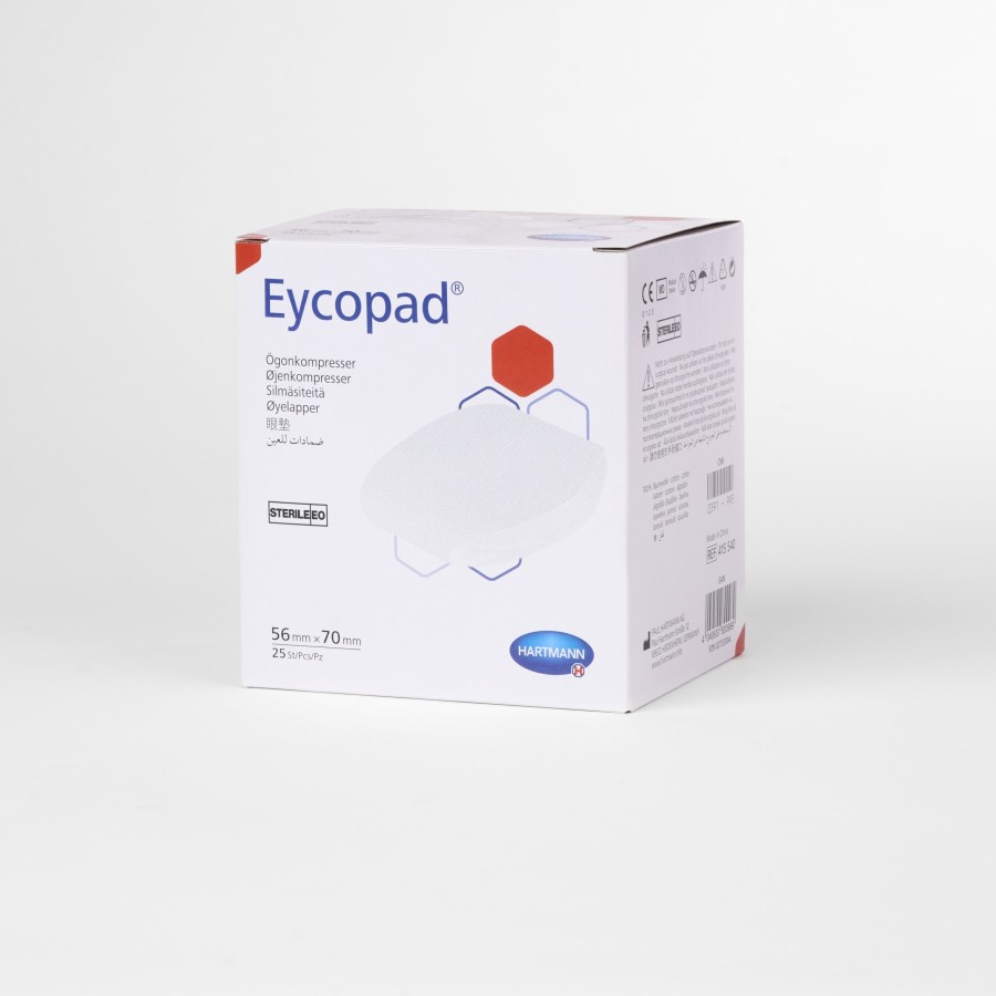 APOSITO OCULAR ALGODON ESTERIL EYCOPAD en Masmedikal.es