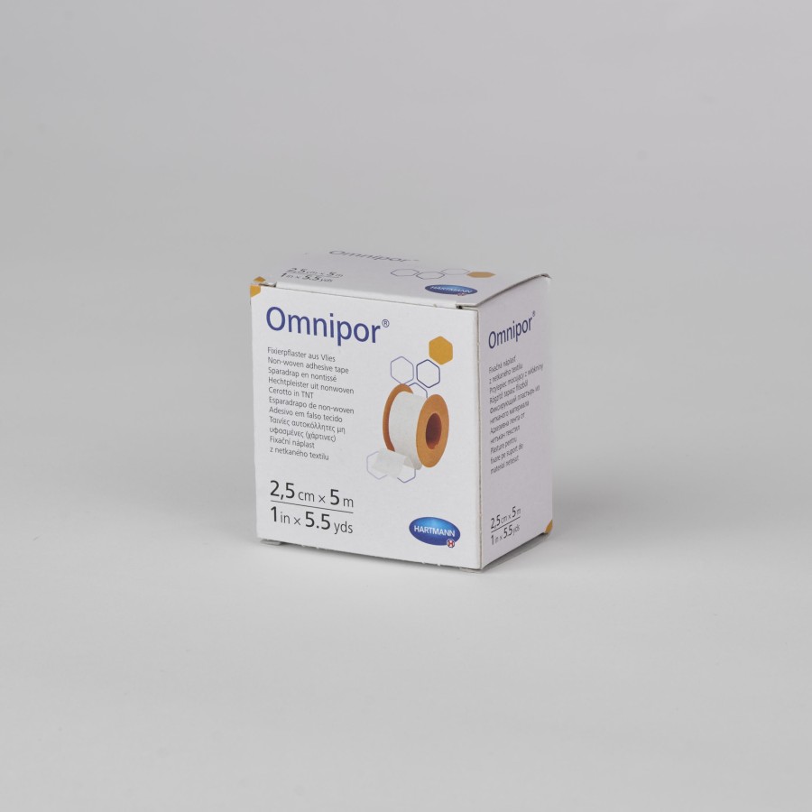ESPARADRAPO HIPOALERGENICO DE PAPEL OMNIPOR 2,5x5 M en Masmedikal.es
