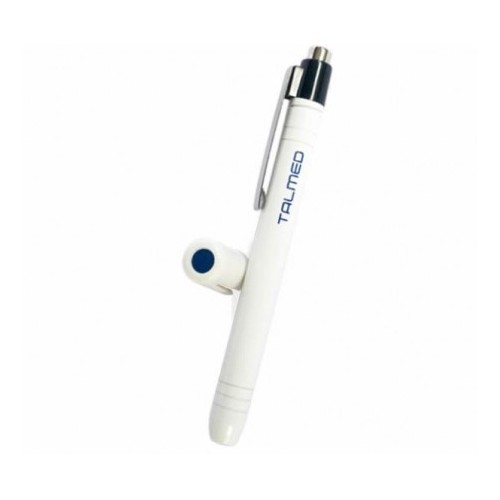 LINTERNA TALMED CLASICA LED ALU. C/FILTRO AZUL