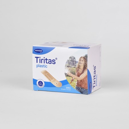 TIRITAS DE PLASTICO DE 19 x 72 MM CAJA DE 250 UD en