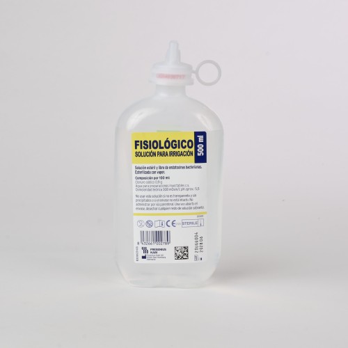 SUERO FISIOLOGICO IRRIGACION FRESENIUS 500 ML en Masmedikal.es