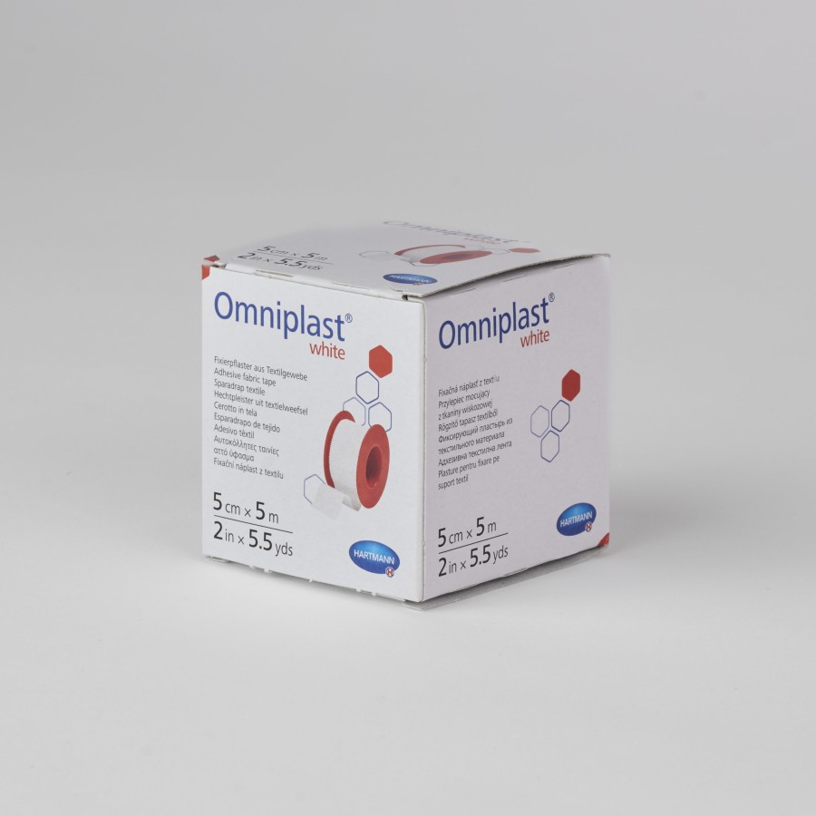 ESPARADRAPO DE TELA OMNIPLAST - 5 cm x 5 m en Masmedikal.es