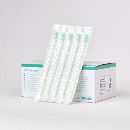 AGUJA 0,80 x 120 mm 21G STERICAN C/100 en Masmedikal.es