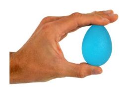 huevo fuerte azul