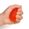 Huevo ejercitador de mano rojo