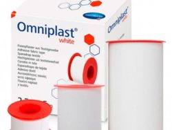 esparadrapo adhesivo Omniplast blanco